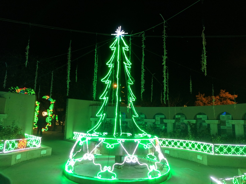 Alien christmas tree